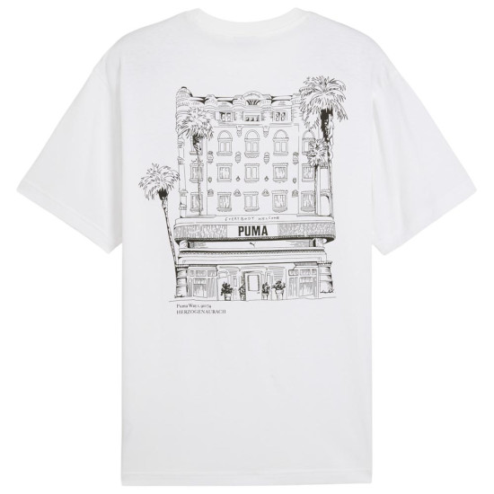 Puma Ανδρική κοντομάνικη μπλούζα Graphics Hotel Relaxed Tee
